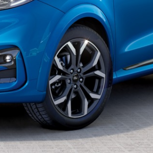 Platišče iz lahke zlitine 18" 5 x 2 kraki, mat črna